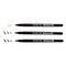 Sakura Pigma Professional Brush Pens 3pc Set (FB,MB,BB)-Black